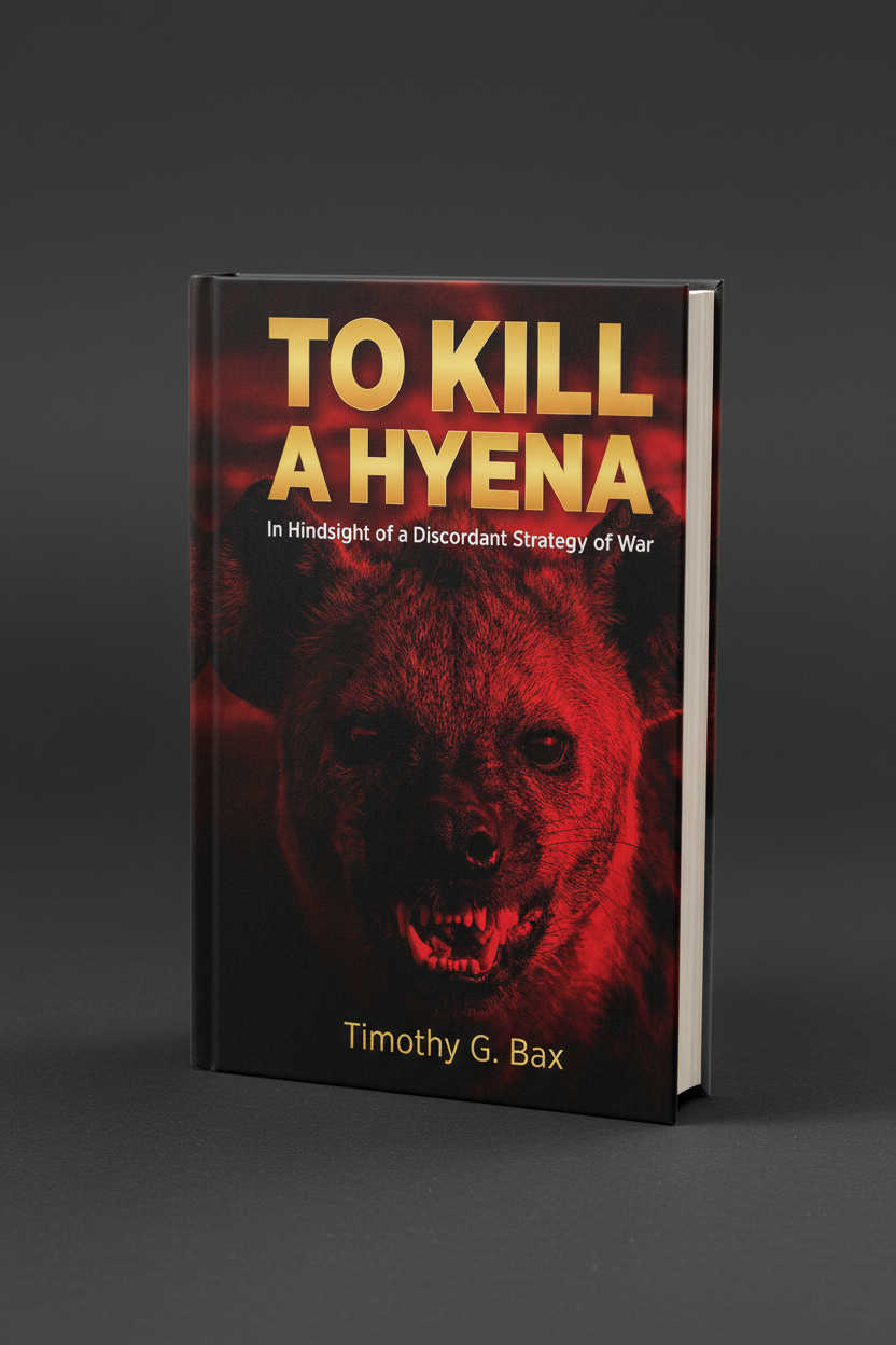 Tim's latest book publication 'To Kill a Hyena' — In Hindsight of a Discordant Strategy of War